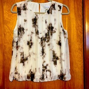NWT Calvin Klein shell top